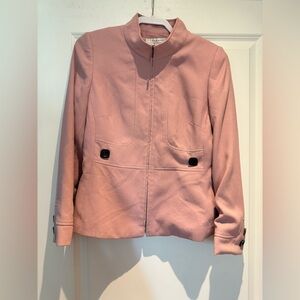 Tamari women’s pink suit blazer tailored jacket size 8